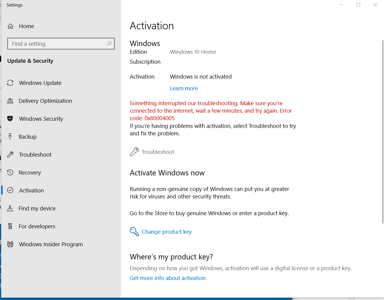activation error 0x80004005 after 1809 update e08e61bf-6d61-45da-ac9c-09d415bfbdf2?upload=true.png