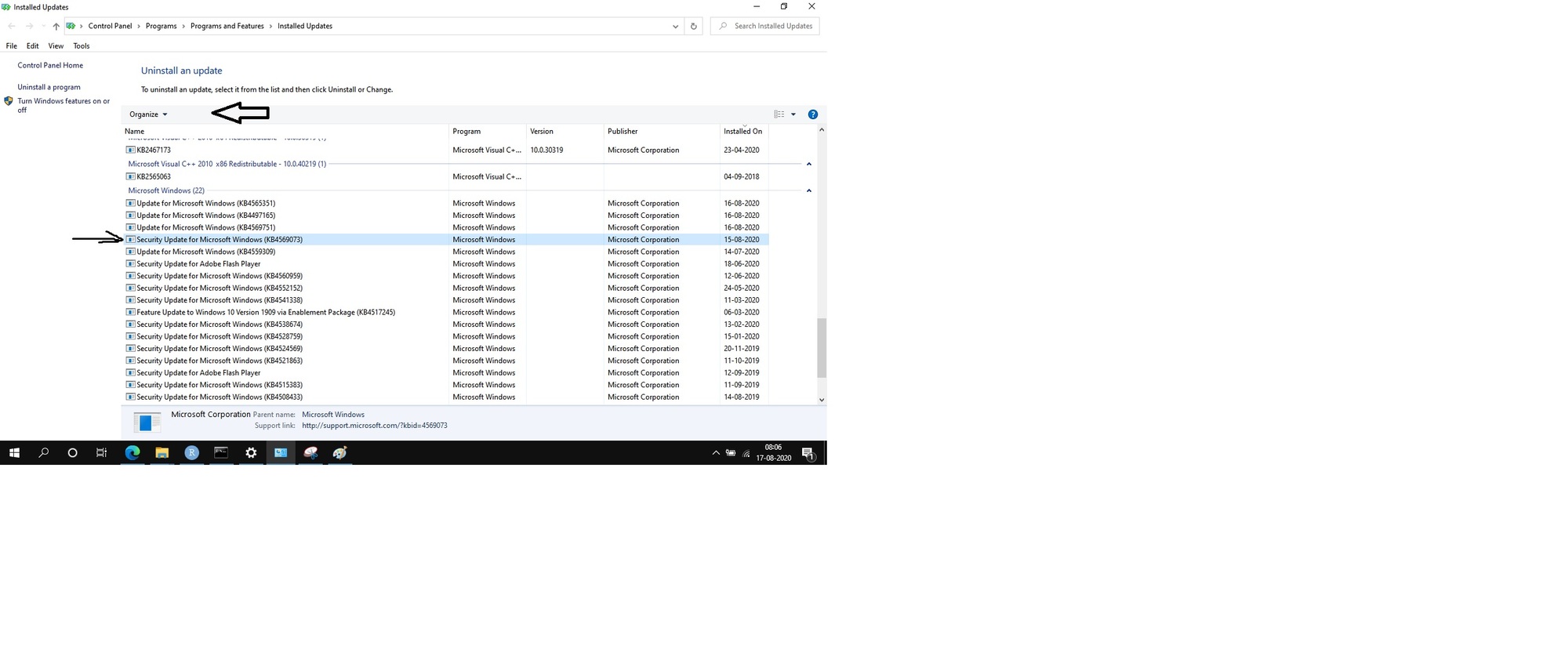 After windows 10 updates, delete bug present. e0969eb1-6062-4b18-825c-a46064668d41?upload=true.jpg