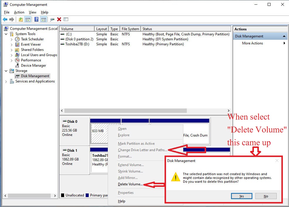 "Recovery" Partition Came up and I want to hide it. e12e2ad1-a73a-4133-a8ea-ed0598f83418?upload=true.jpg