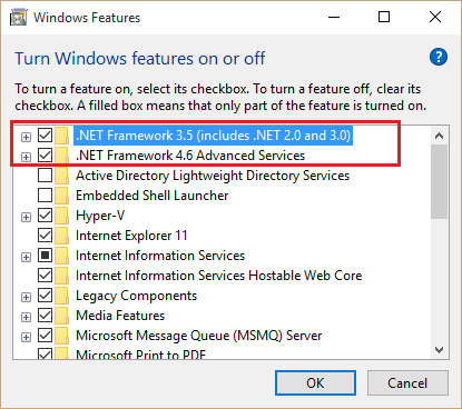 SCCM install of .NET Framework 4.7.2 to Win10
