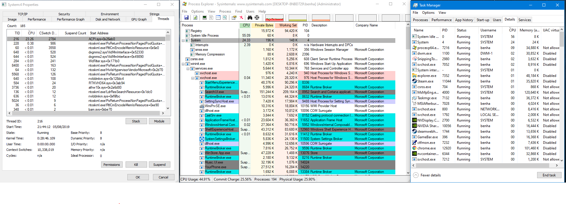 High System (ACPI.sys) Usage e14d00c5-aa8b-40b5-ae64-e692aed5963a?upload=true.png