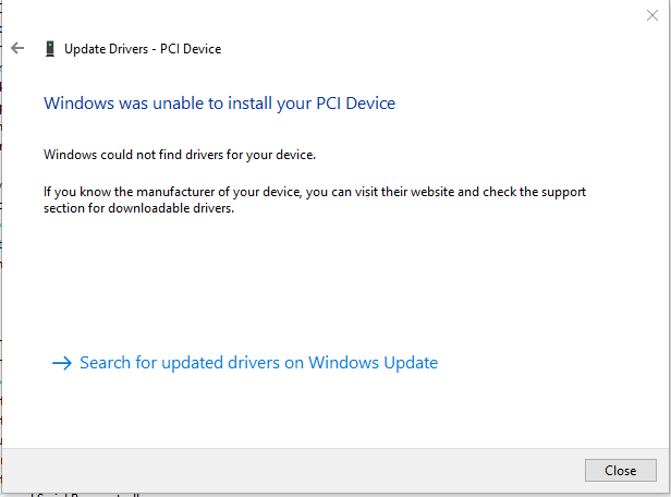 Windows was unable to install your PCI Device e1f2e77b-7b6f-41da-8f5b-00385e3901cd?upload=true.png