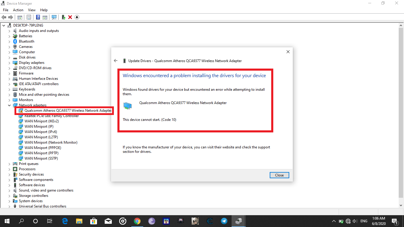 Qualcomm Atheros QCA9377 Wireless Network Adapter problems. e23401fa-39bb-4b5a-8999-41d76bea0ace?upload=true.png