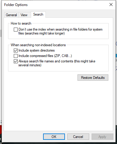 Windows won't search within .SAS files e24999d7-8b76-4f5b-a056-83400eb5bbd7?upload=true.png