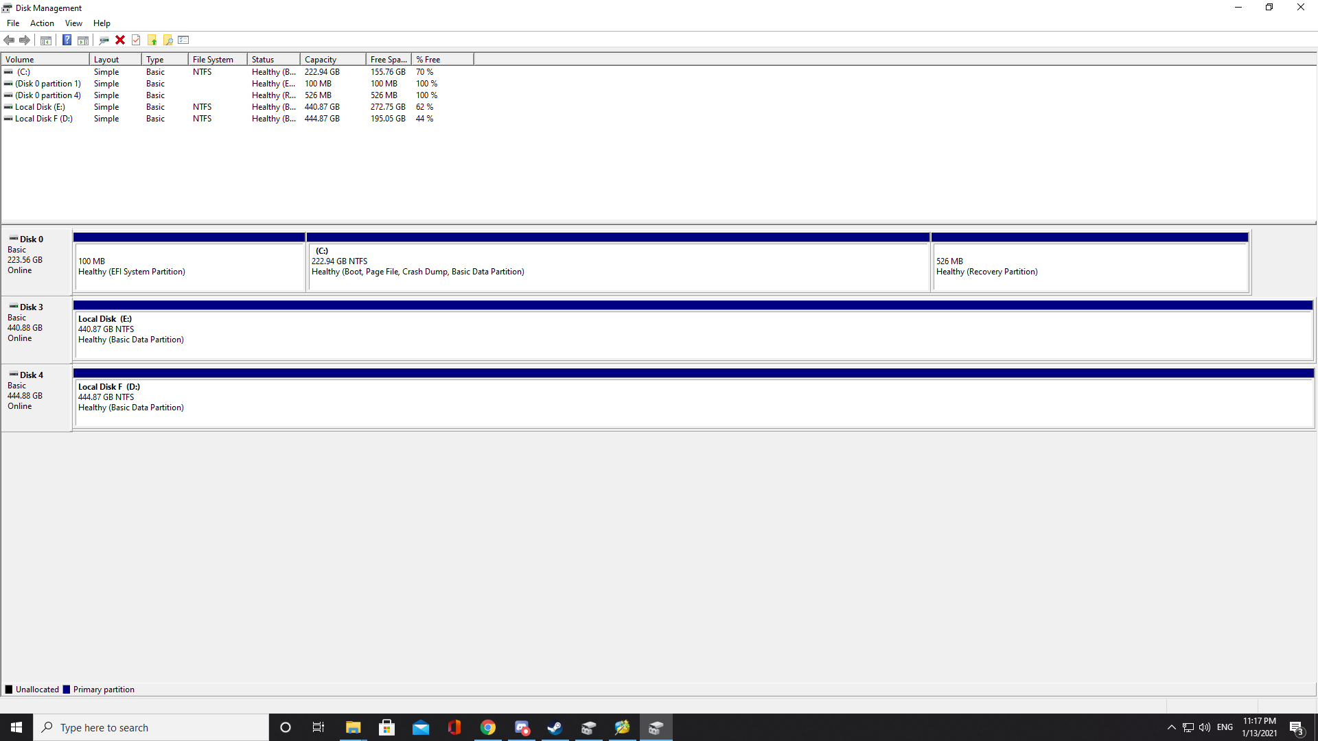 Hello, i can't use the rest of the space on MY SSD's, any help would be appreciated! e273bf6a-c3ba-4400-972d-11754803a2aa?upload=true.png