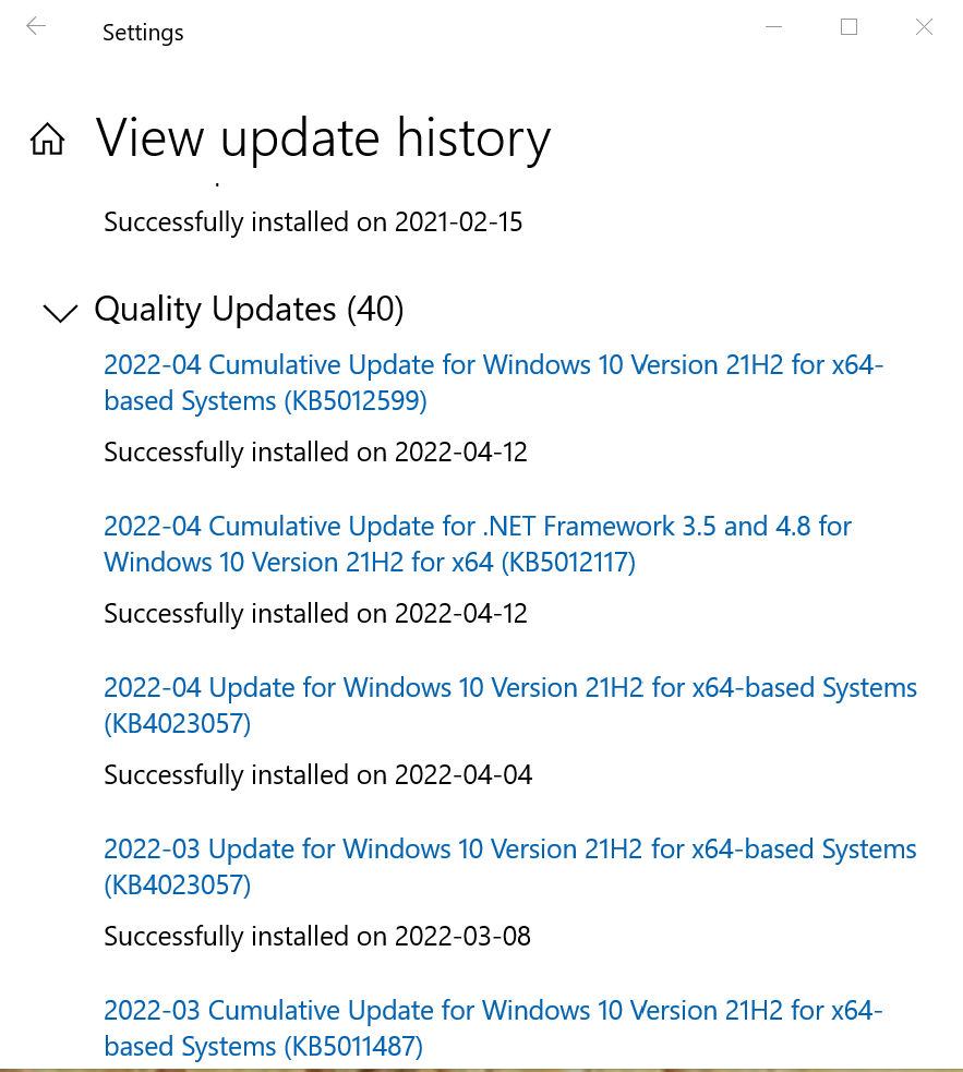 update KB4023057 in April 2022 created a new user name e33dca3c-4d29-477e-905d-20937ddc5d66?upload=true.png