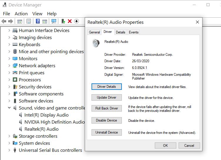 My pc has just updated to Win 10 64-bit SP:	10.0.18363 and the sound control panel doesn't... e36bb10e-e454-4c1c-8d86-934d86356fd6?upload=true.jpg