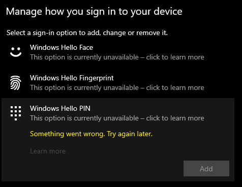 Configure Windows Hello PIN. e38d727d-7c5b-4d68-b41c-566bda835ea8?upload=true.png