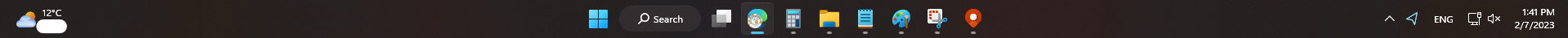 Location Services arrow bouncing the centred task bar icons to the left. e39dad38-79cb-4961-b1aa-97899030ef67?upload=true.png