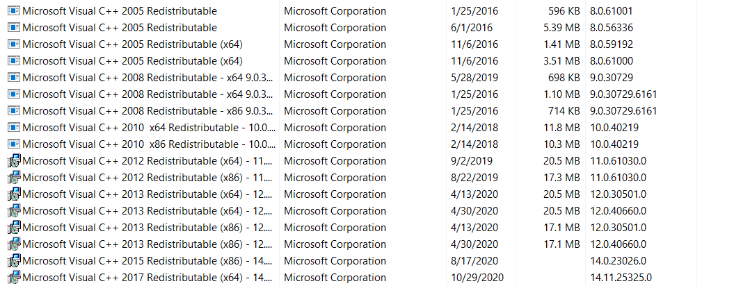 Visual C++ 2017 Runtime Error when installing Visual C++ 2015-2019 e3a17b32-801e-4bbf-bb81-4f5f9a7eb168?upload=true.png