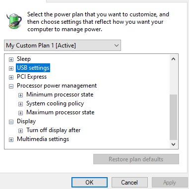 Windows 10 screen autodims whenever a program with a dark background is running, cannot... e3d290f5-5054-4e5e-a299-d6525eac980f?upload=true.png