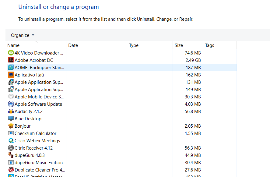 After installing one module in Python, Programs List broke e3f92477-5942-4e2c-b63d-7ca73e69e81d?upload=true.png