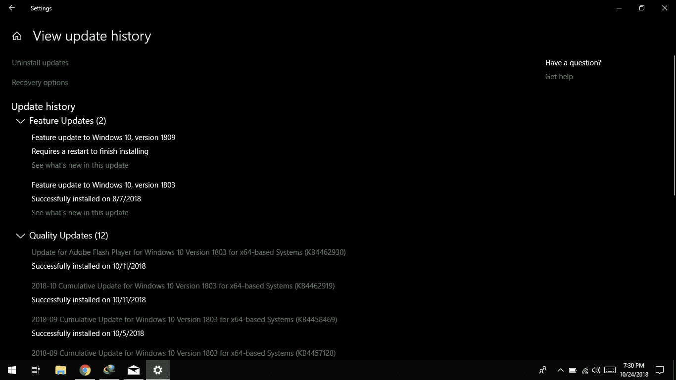 Windows 10 1809 Update won't Intsall e46e88a5-1baf-409c-9100-bc1502b66151?upload=true.png