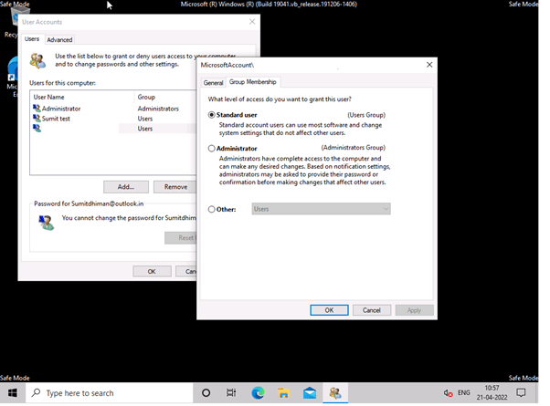 I have lost the administration option and Windows Security e48b1d21-a9c1-42bd-8d79-0d0634475b21?upload=true.png