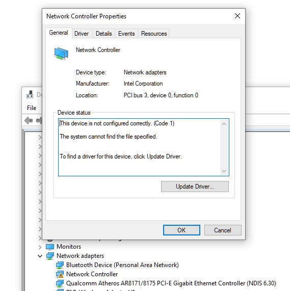 Can't check properties for any of the network adapters and can't install any drivers for... e4f33f27-afb6-42ce-9e2f-e87e8b0252e8?upload=true.jpg