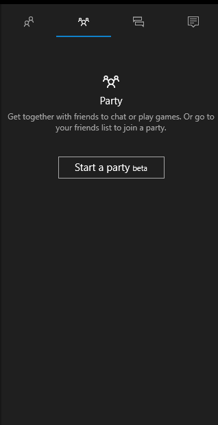 Cannot join parties on the Xbox One app e51c5eee-2c31-4e42-8a5d-ce9da60e3aa0.png