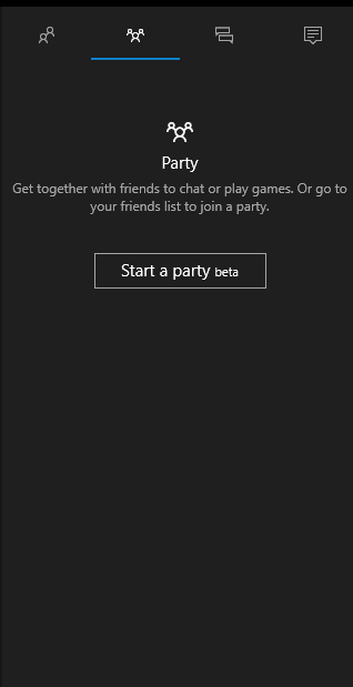 I cannot join Xbox parties from my desktop e51c5eee-2c31-4e42-8a5d-ce9da60e3aa0.png