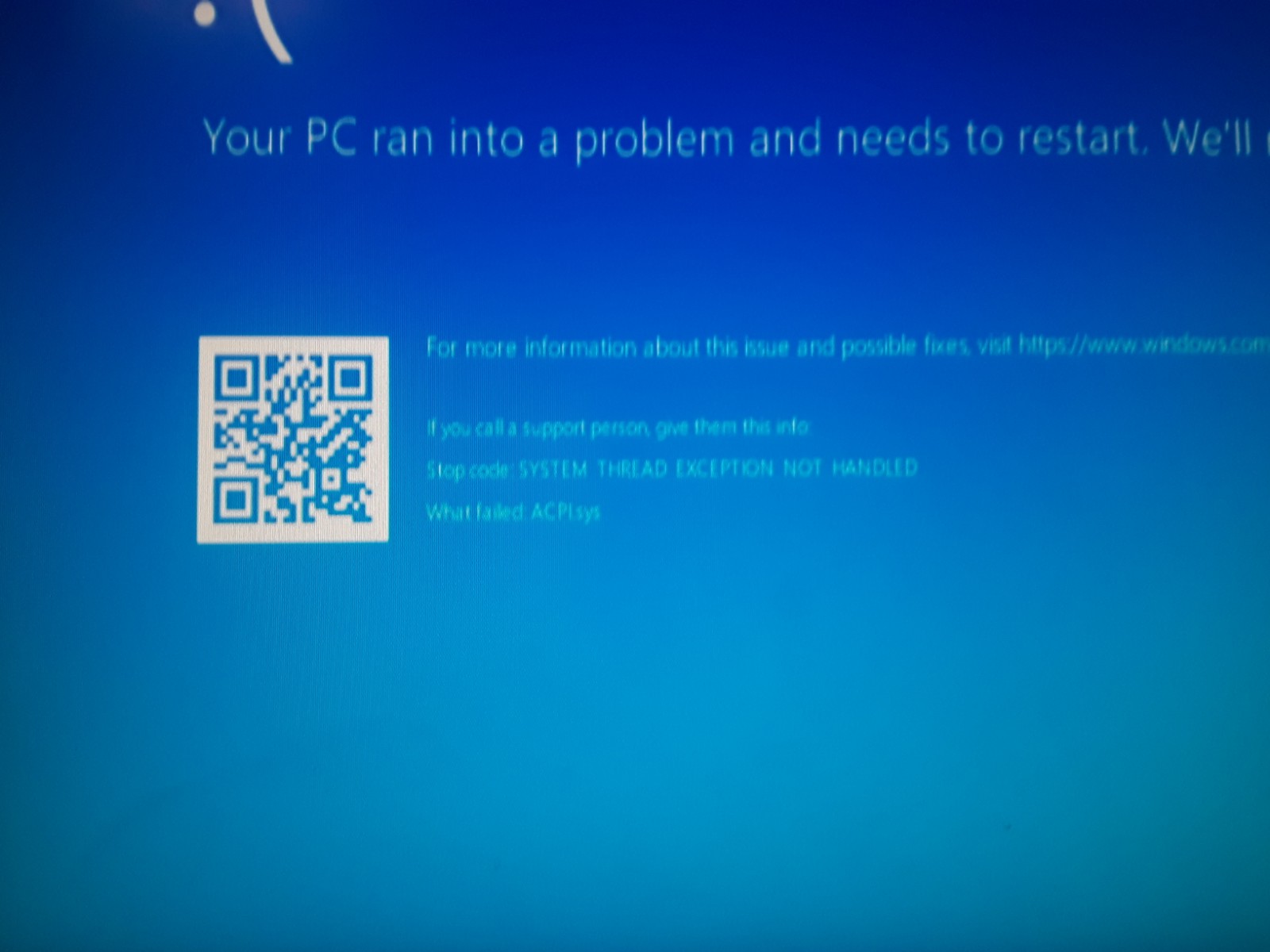 My computer won't boot into windows. Keeps booting into recovery mode and there's nothing I... e5662add-44c6-4abc-af6b-0fb9317786e8?upload=true.jpg