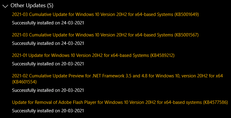 System itself causing 100% Disk Usage on PC after 20H2 and optional driver updates e5a500fb-a2dc-40d0-922e-f3b3c3c8814a?upload=true.png