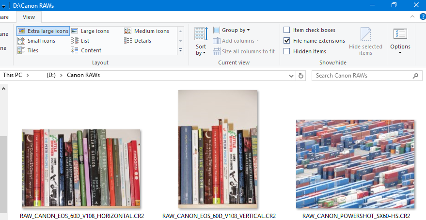 How do I view the thumbnails for these RAW images? I tried using a codec from Microsoft but... e5fb007d-e640-4db7-900c-ae41a6d1aee0.png