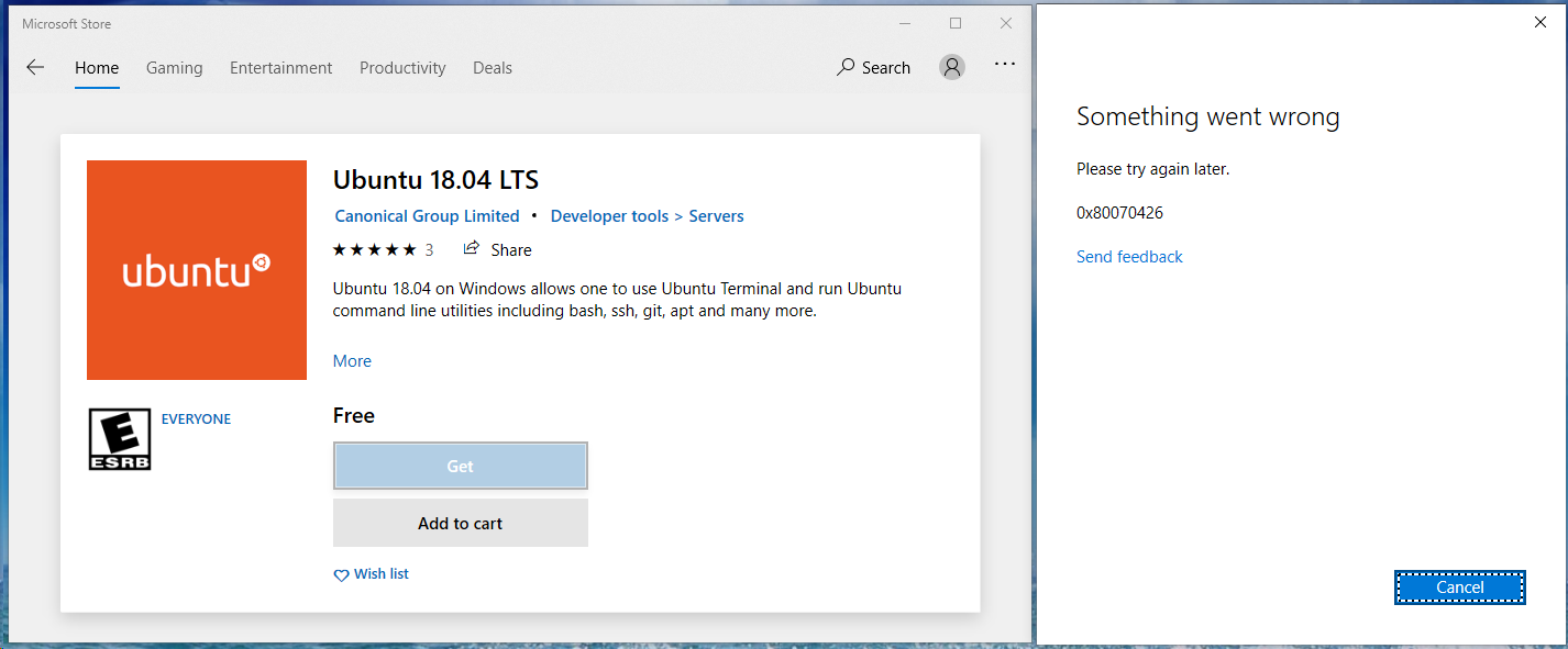 Error 0x80070426 Microsoft Store e64a09b2-6be3-44ce-b65d-f99f5a038f5e?upload=true.png