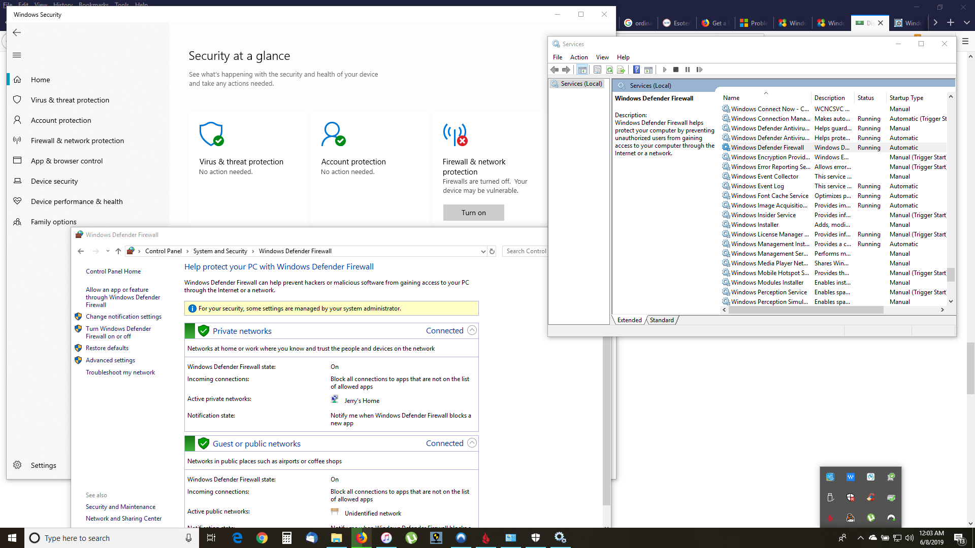 Windows Defender Firewall showing On and Off at the same time e680c526-7767-4e67-8ca4-77e0716cc60d?upload=true.png