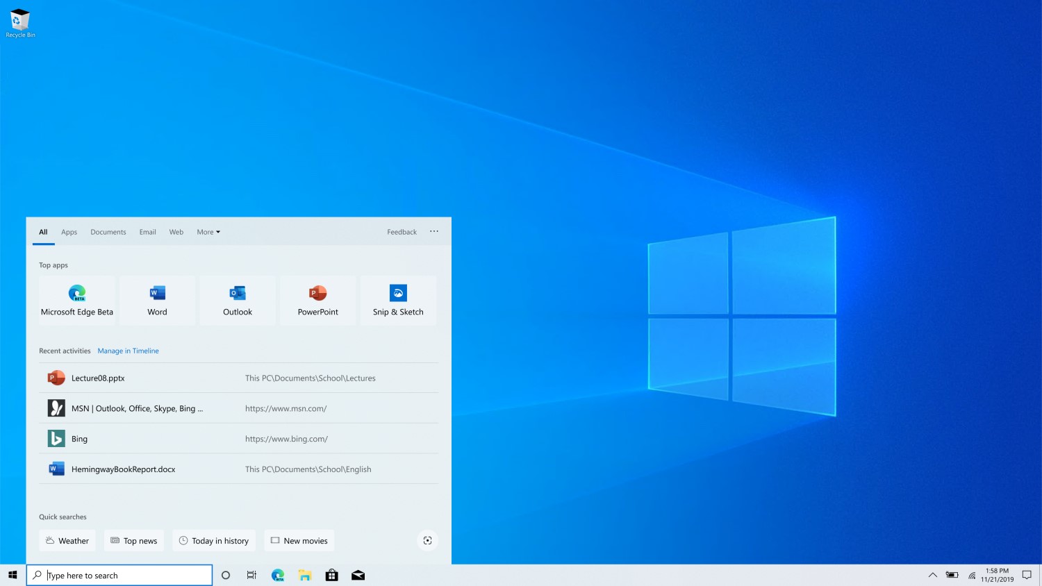 Bing visual search has dissapeared from Windows 10 e68705327b7e73244b89f15f7b048fdb.jpg