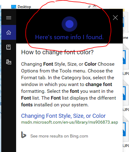 Cortana's Font Color (Blue) is impossible to read when she responds to me e69068f1-4411-469b-8a4b-7da93bac5020?upload=true.png