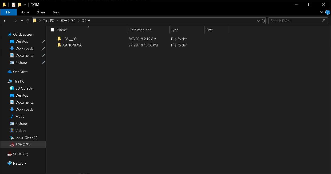 Why is my SD card showing up twice in File Explorer? e6aee41f-c3ba-4000-aed2-29606e049317?upload=true.png