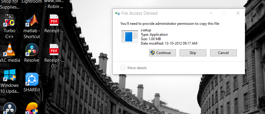 i have an xsetup application(.exe) in my pendrive , when i am copying to my device there is... e6b752b9-4fa0-49a7-9f53-fa1fd68f890f?upload=true.png