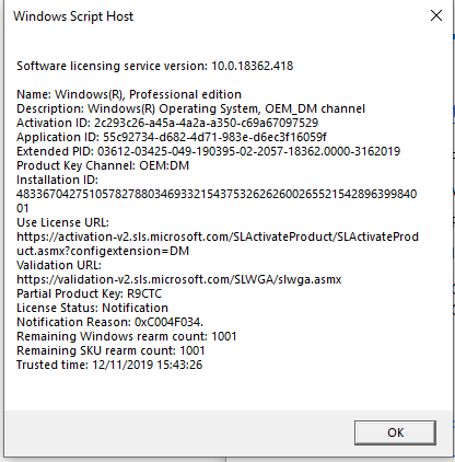 Error activating windows 10 laptop with key from BIOS e6b84f46-516f-4c7d-99ea-68323becb4b8?upload=true.png
