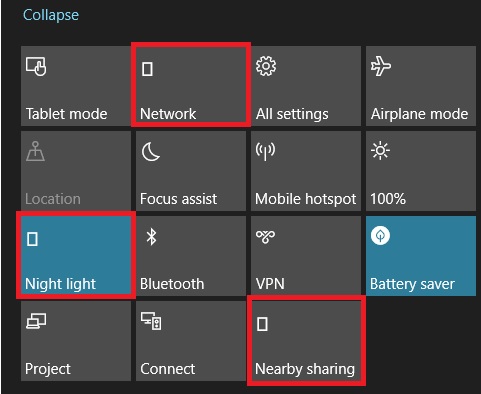 What happened to the icons in my action center? e6c8c154-4170-41da-80cf-cac4a41e9c59?upload=true.jpg