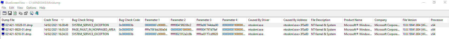 BSOD happening randomly, every now and then. Caused by  ntoskrnl.exe+3f5a80 e6e7770e-e8e6-44a2-89ea-cf0857a538cc?upload=true.png