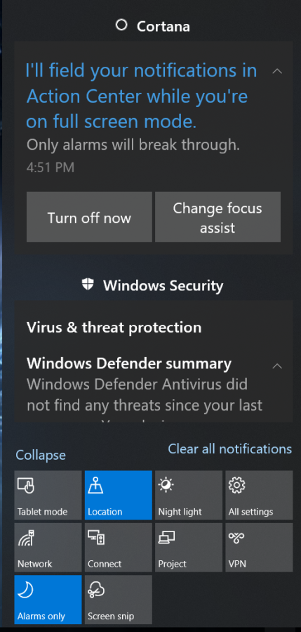Problems with Action Center notifications: Started around April 8th e77aa014-db13-45e1-be02-d56c371766f0?upload=true.png