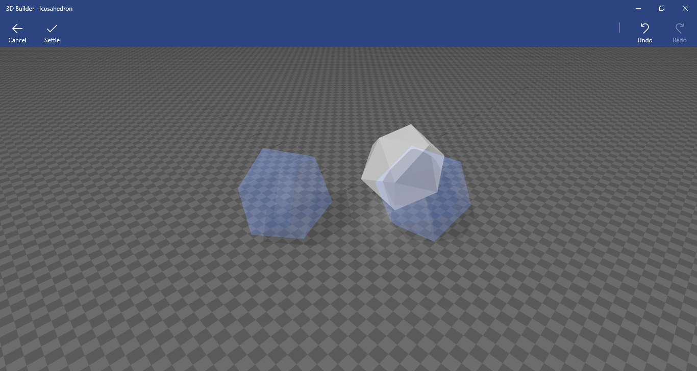 Settle option in 3D Builder app e7daf463-86ae-407b-9df7-c15d52043008?upload=true.png