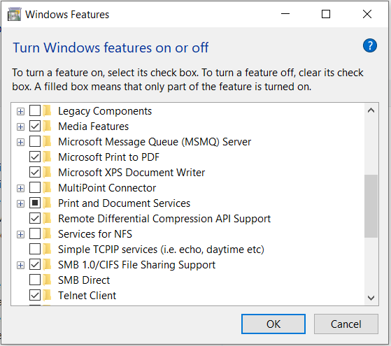 Windows 10 Pro 1909 SNMP missing e7fc1fc2-9905-4c25-91d1-7599a2fa0caf?upload=true.png