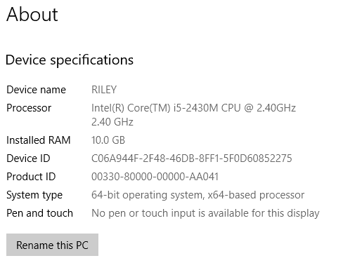 **URGENT** Dell Vostro 3550 laptop running Windows 10 Version 1803 & Intel(R) HD Graphics 3000 e80152e4-189e-42c8-9ff0-d770faea913b?upload=true.png