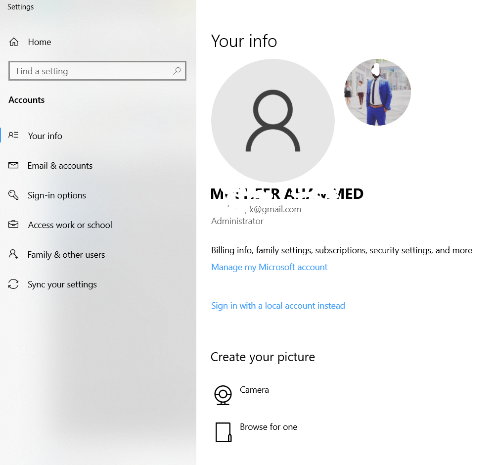 Why I have two user info profile with same name when I signed in the user account with only... e838ed51-2ced-4017-a5d3-66f53d7c4ba5?upload=true.png