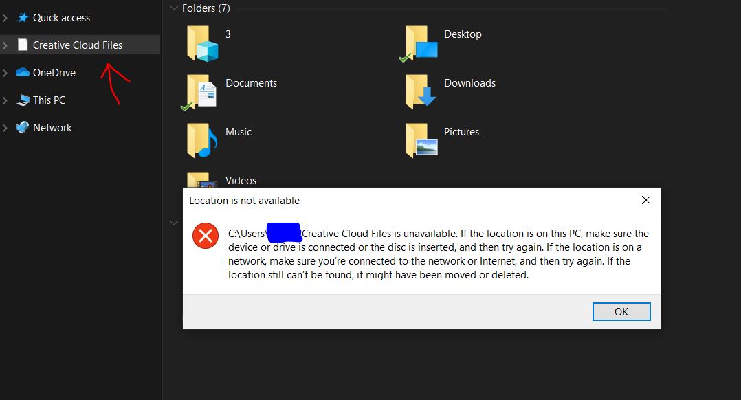 Can't delete the link to folder on Navigation Pane e8465d76-7482-49b2-af52-866c32483c2f?upload=true.jpg