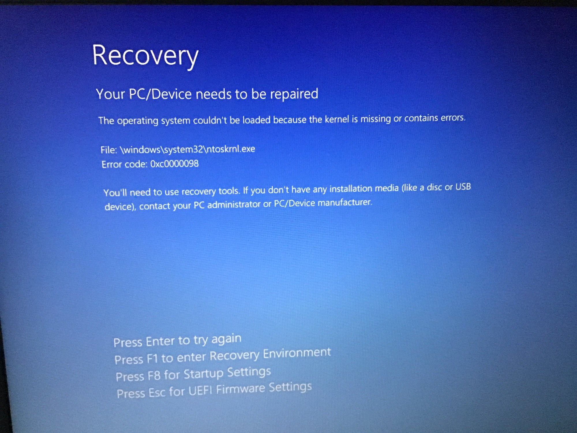 Error Code 0xc0000098 e851f23d-97cd-4d17-bec2-0e4e06e1f5ee?upload=true.jpg