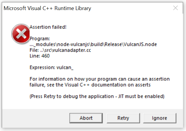 Microsoft Visual C++ Runtime Library Assertion failed! e85bdd81-30fb-44ba-8dd8-be2c6f000b45?upload=true.png