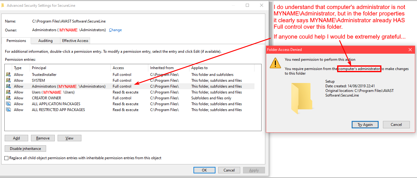 MYNAME\Administrator has "Folder Access Denied" - to a folder it has "Full control" over e899d4c1-89ad-42e7-b100-48fe68391295?upload=true.png