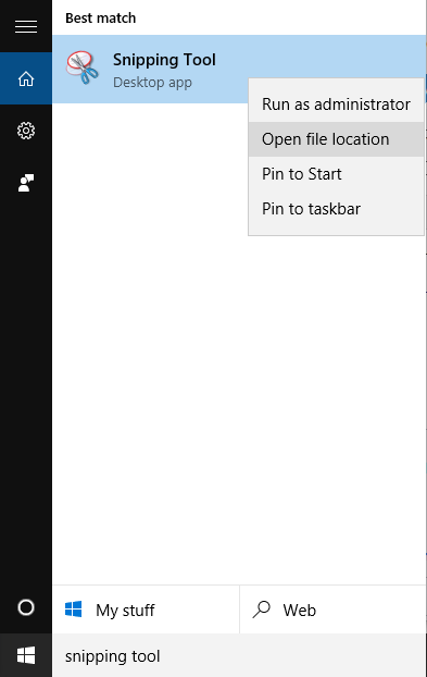Cortana menu triggers when trying to use snipping tool shortcut. e8a5e81a-fca2-46ba-a494-c7b50bb10e81.png