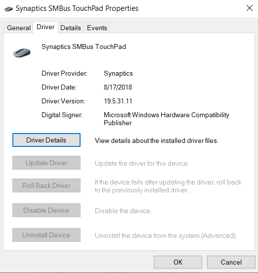 Windows 10 touchpad is working in the lockscreen but stops working when logged in e8e3b2b2-a571-411a-8cda-57cf1851a19a?upload=true.png