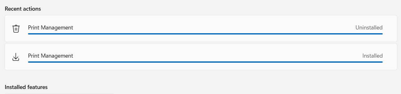 Why can't I find or download Print Management in Windows 11? e9102a03-ba42-43df-97f9-da2f573318be?upload=true.png