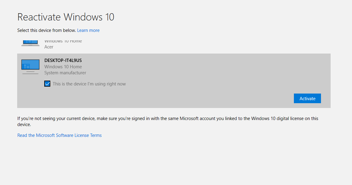 My windows doesn't recognize my pc after the install of new hardware. e9ebc902-a5c1-404f-aadc-06ca7211f948?upload=true.png