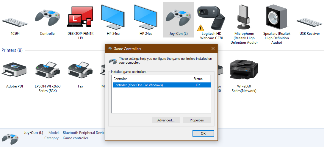 Joycons showing in device manager, being treated as Xbox One controller? ea005606-fbb4-47f3-af70-a1234408444d?upload=true.png