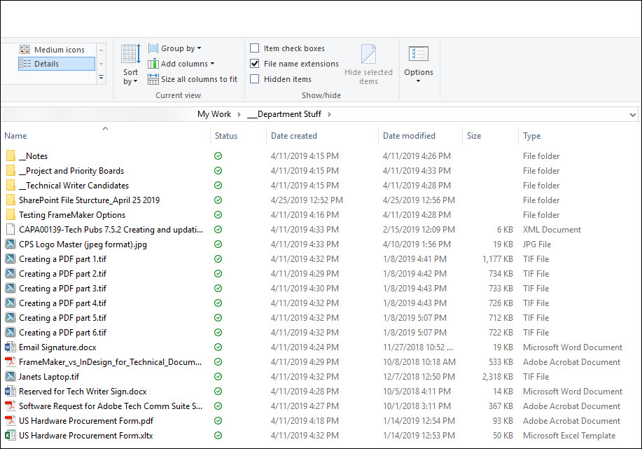 How do I turn off the Status column in Windows 11. ea1d7c51-e2df-46ac-8867-f9bd39880980?upload=true.jpg