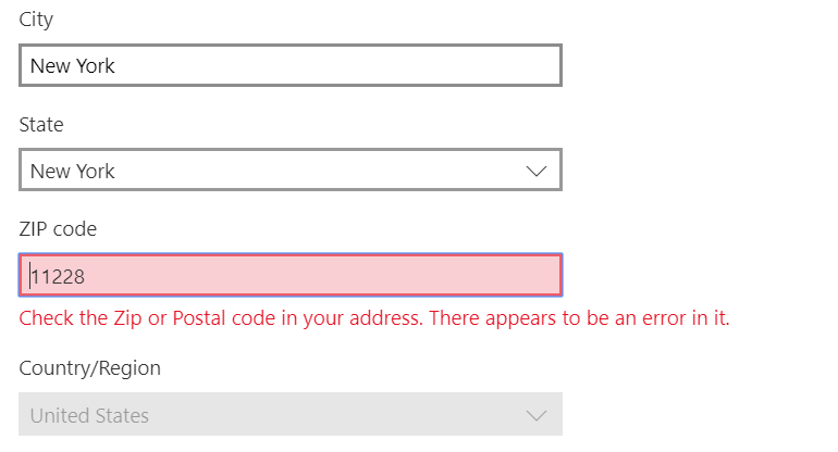 It keeps saying my zip code is incorrect when I purchase Microsoft office. ea28d891-2b4f-414d-9b4c-07c7dc0fccca?upload=true.png