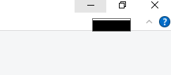 A dark black thing just appears drops down when I point towards Close, Minimize,... ea97b0a7-0381-4083-b614-2093f3b4ecd3?upload=true.png